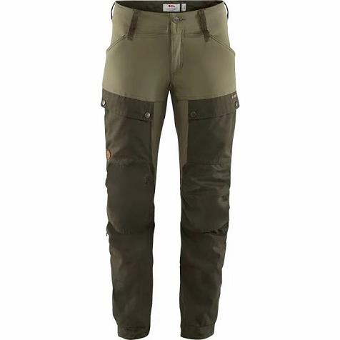 Fjallraven Women Keb Hiking Pants Green PH245103 Philippines